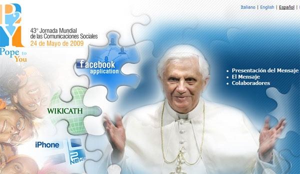 El Papa te ha agregado como amigo en Facebook